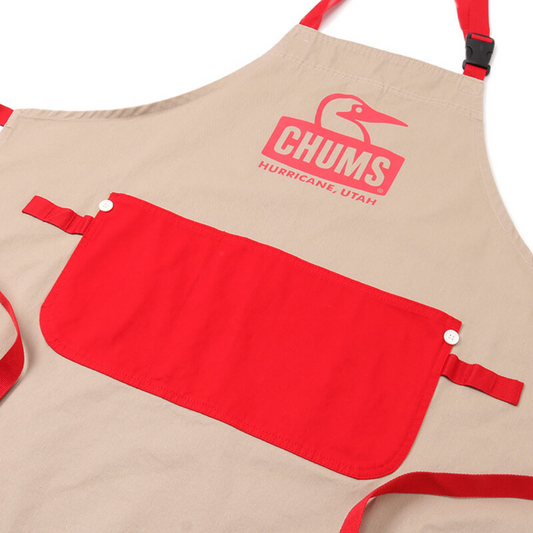 Booby Face Apron l CHUMS ผ้ากันเปื้อนสีสันสดใส โดดเด่น