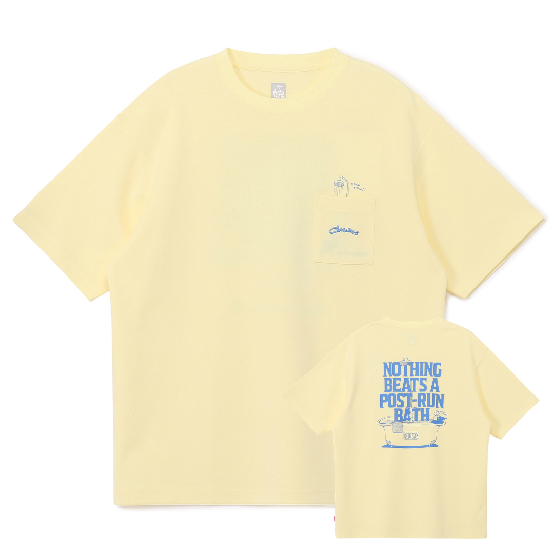 CD Post-Run Bath Pocket T-Shirt l CHUMS