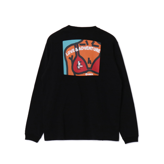 Kaseki Cider Hurricane Girl Brushed L/S T-Shirt