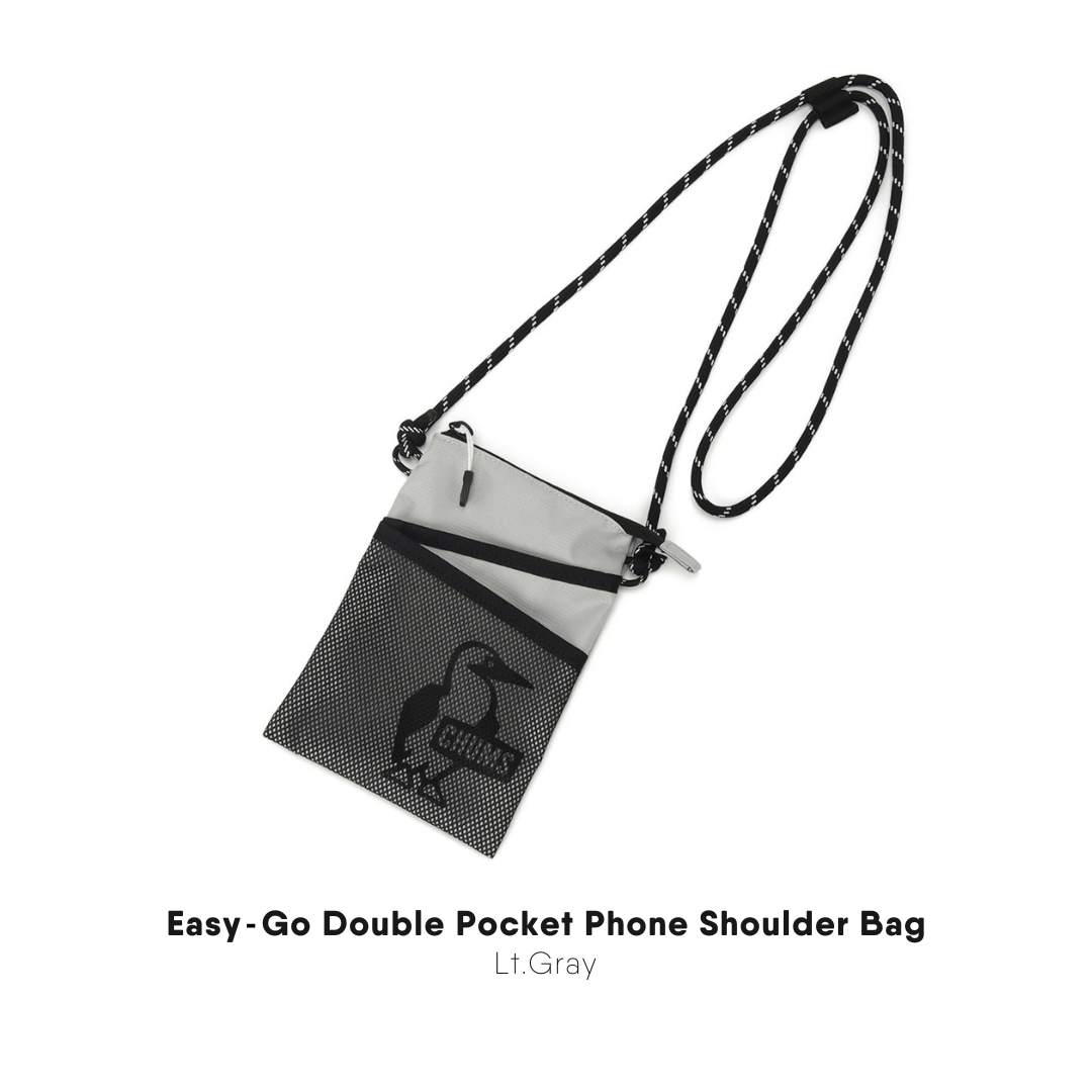 Easy-Go Double Pocket Phone Shoulder Bag I CHUMS