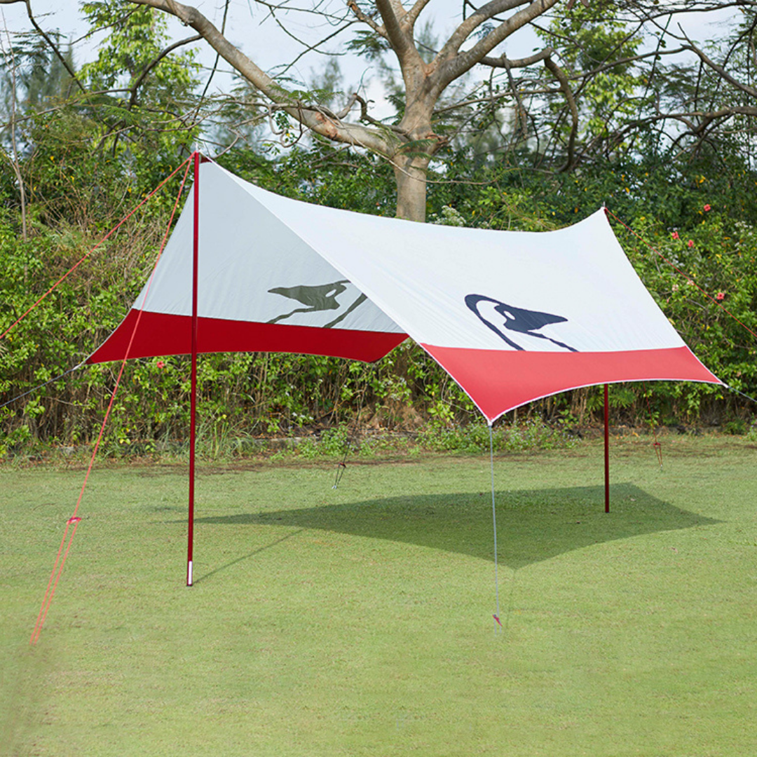 Booby Bird Tarp | CHUMS ทาร์ปทรง hexa กางง่าย ใช้เพียง 2 เสา