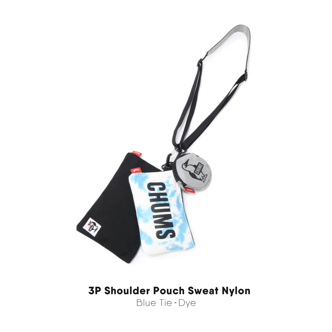 3P Shoulder Pouch Sweat Nylon | CHUMS