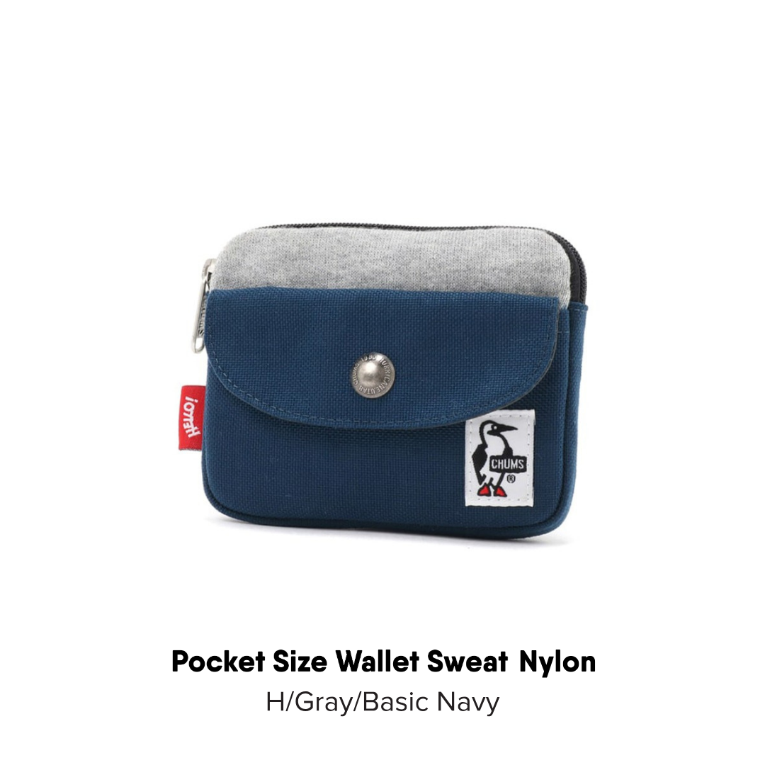 Pocket Size Wallet Sweat Nylon | CHUMS