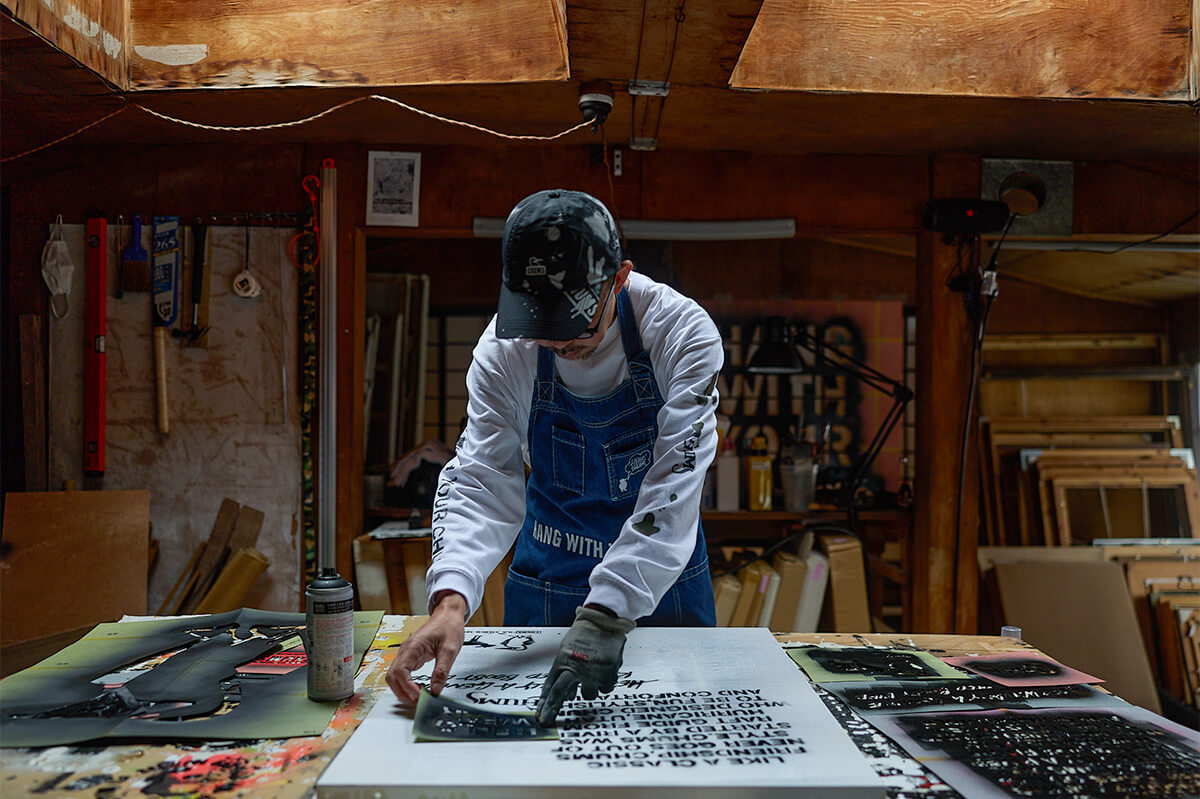 CHUMS Artist Collaboration TSUTOMU MORIYA