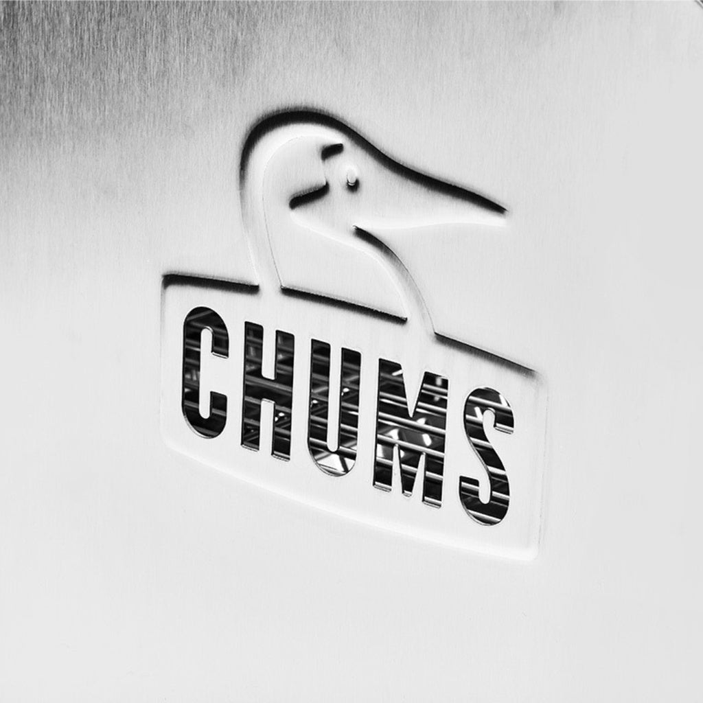 CHUMS Booby Face Folding Fire Pit L / เตาไฟ แคมป์ปิ้ง camping CHUMS ชัมส์ เตาแคมป์ปิ้ง สแตนเลส Stainless ให้ความอบอุ่น