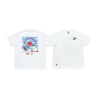 CHUMS x Adj Pocket T-Shirt