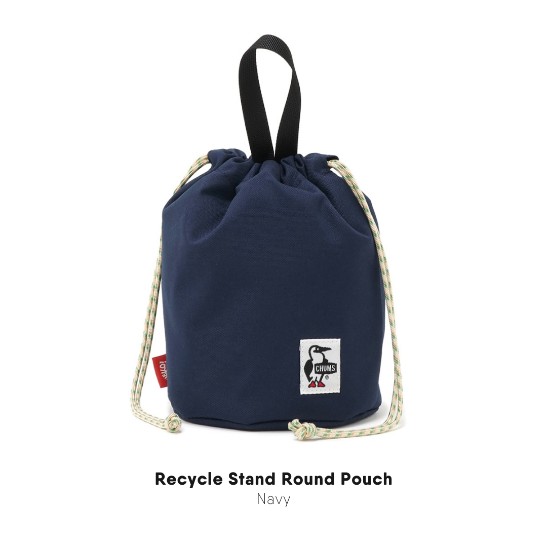 Recycle Stand Round Pouch I CHUMS