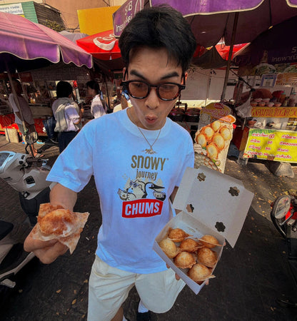 CHUMS x SNOWY JOURNEY STORE T-Shirt | CHUMS