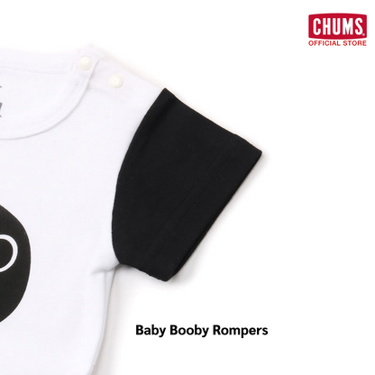 CHUMS Baby Booby Rompers / ชุดจั๊มสูท รอมเปอร์ แขนสั้น สําหรับเด็กทารกแรกเกิด อายุ 0-1 ขวบ newborn ผ้าฝ้าย ชัมส์
