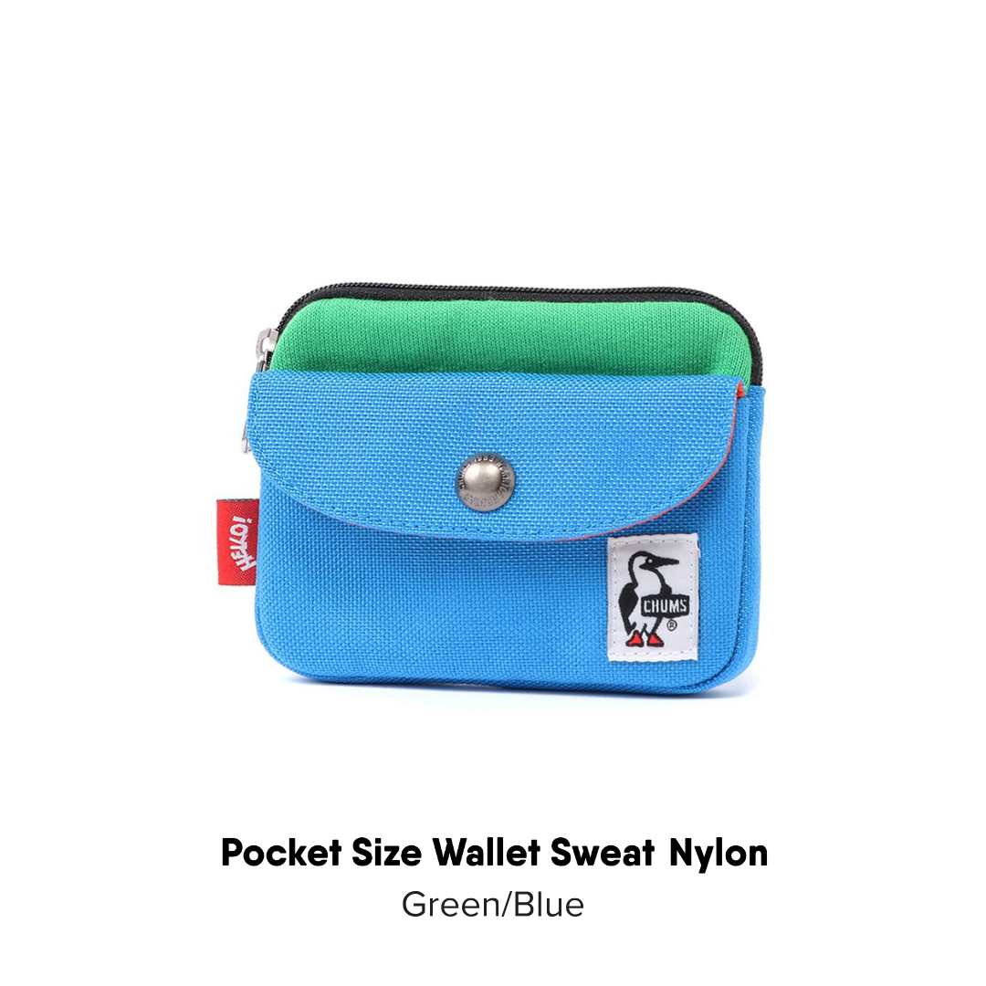 Pocket Size Wallet Sweat Nylon | CHUMS