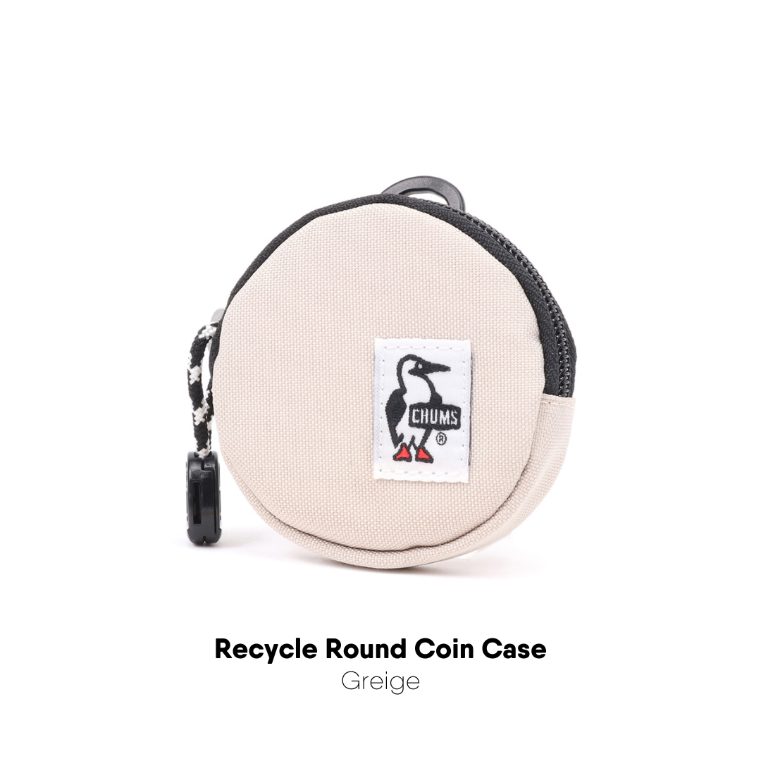 Recycle Round Coin Case l CHUMS
