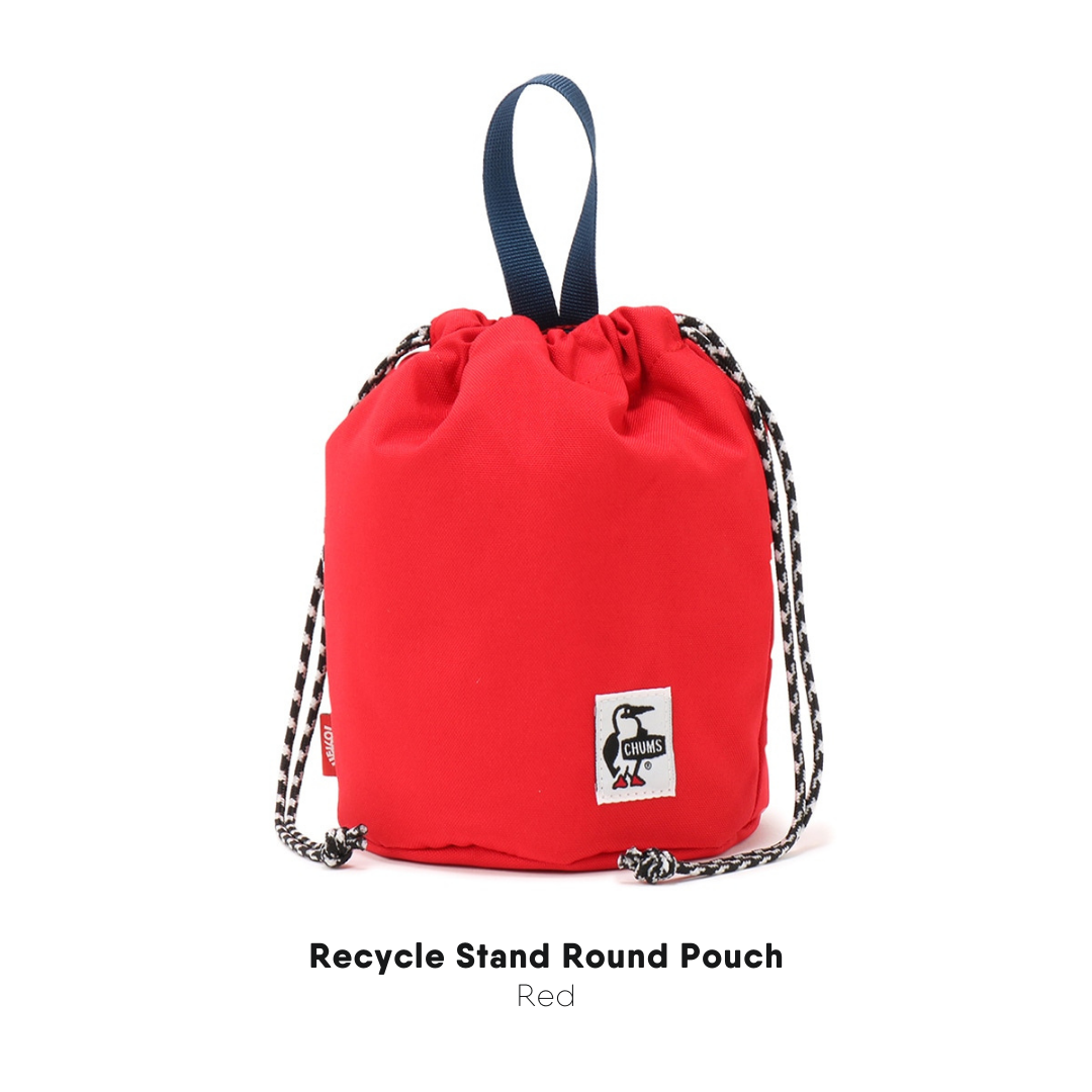 Recycle Stand Round Pouch I CHUMS