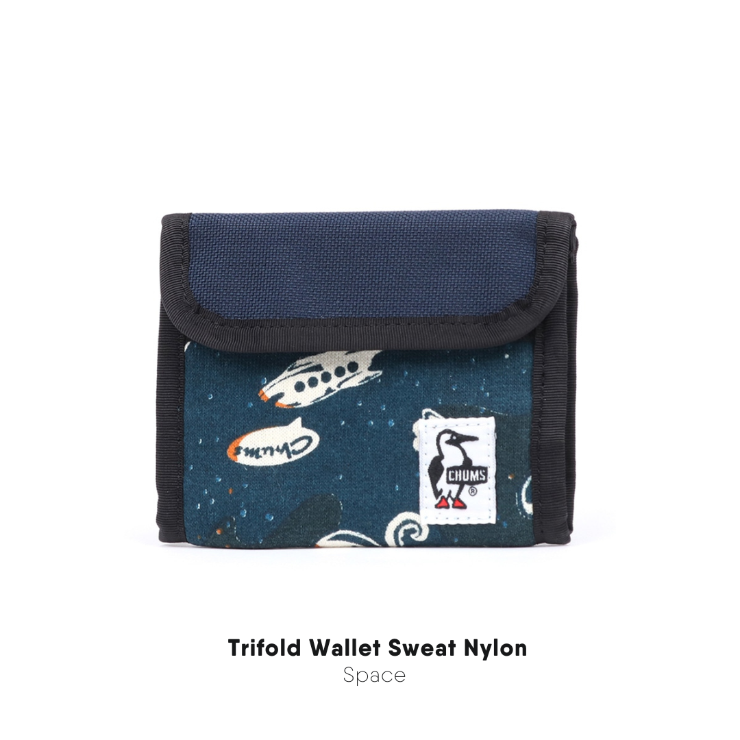 Trifold Wallet Sweat Nylon l CHUMS