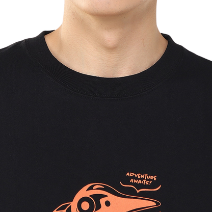 Space Booby Brushed L/S T-Shirt | CHUMS