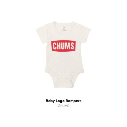 Baby Logo Rompers | CHUMS ชุดรอมเปอร์แขนสั้นสําหรับเด็กทารก