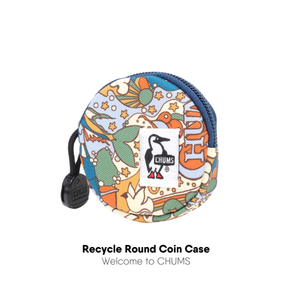 Recycle Round Coin Case l CHUMS