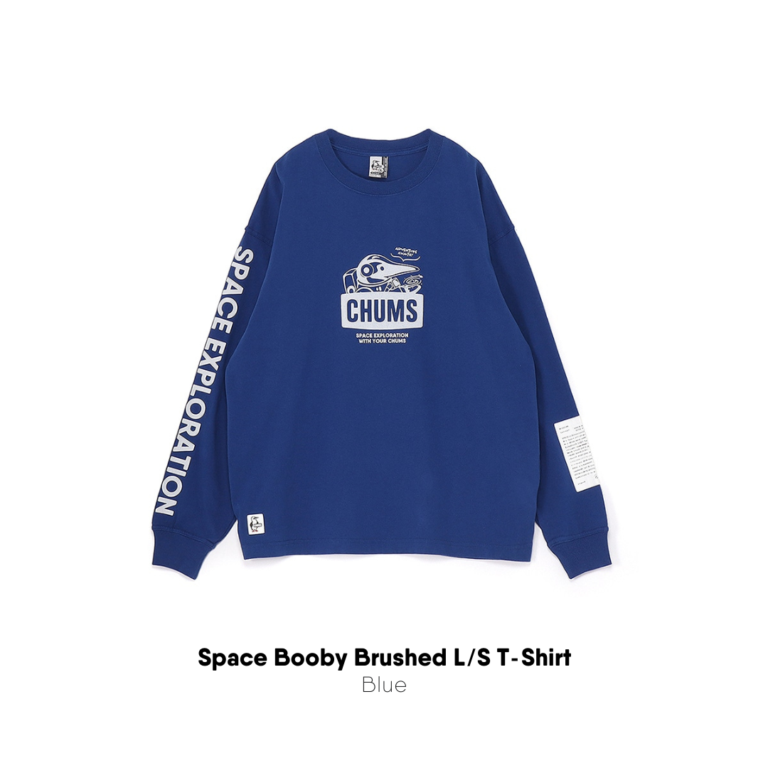 Space Booby Brushed L/S T-Shirt | CHUMS