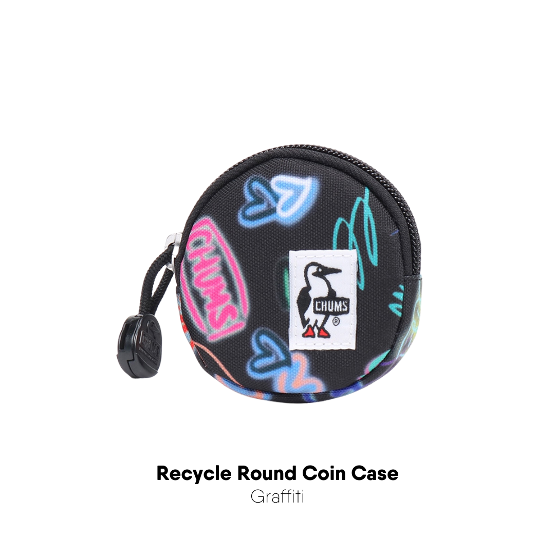 Recycle Round Coin Case l CHUMS