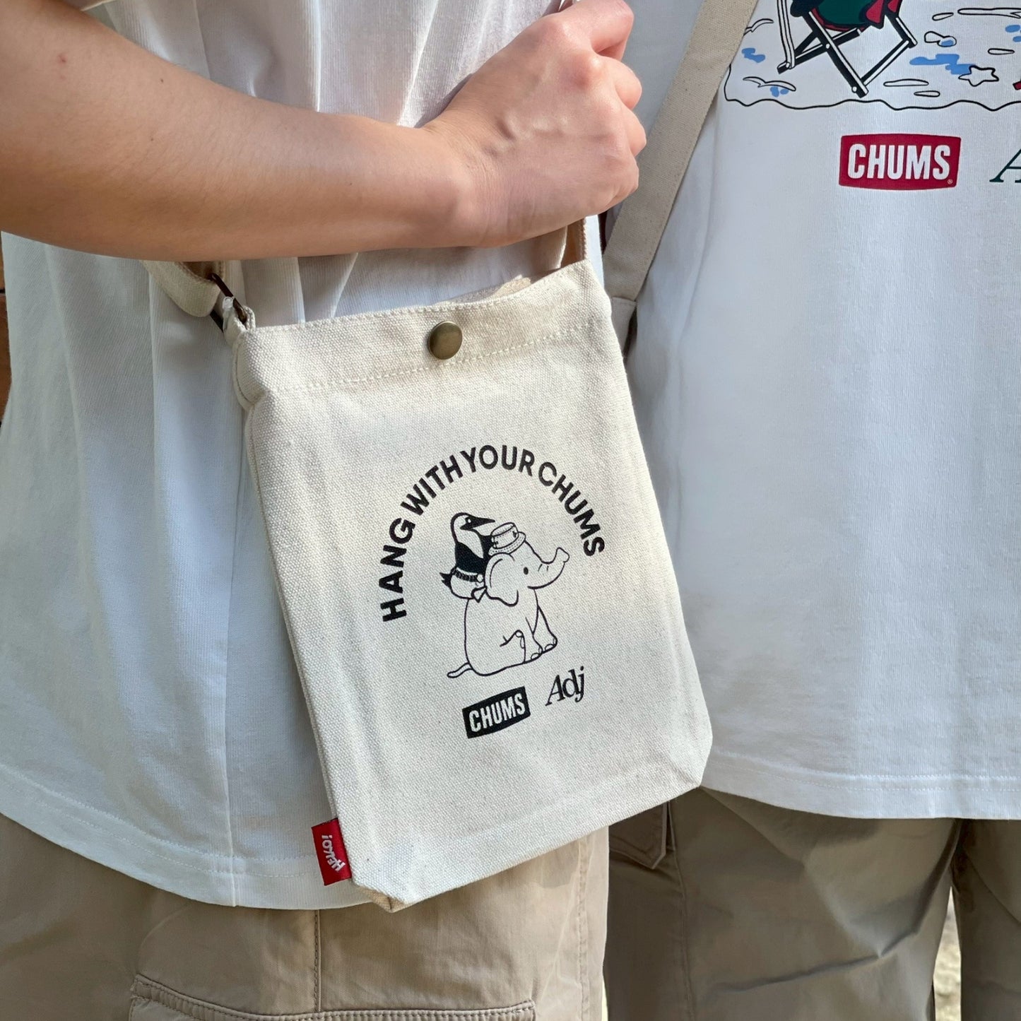 CHUMS x Adj Canvas Mini Shoulder