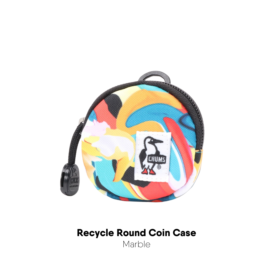Recycle Round Coin Case l CHUMS