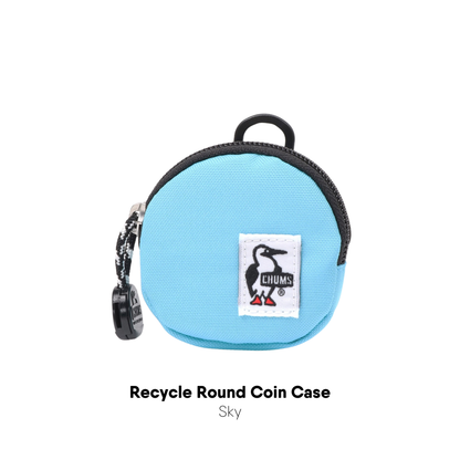 Recycle Round Coin Case l CHUMS