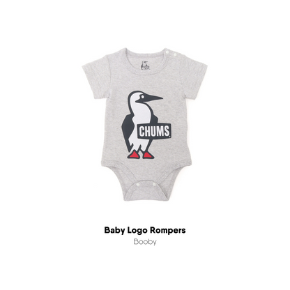Baby Logo Rompers | CHUMS ชุดรอมเปอร์แขนสั้นสําหรับเด็กทารก