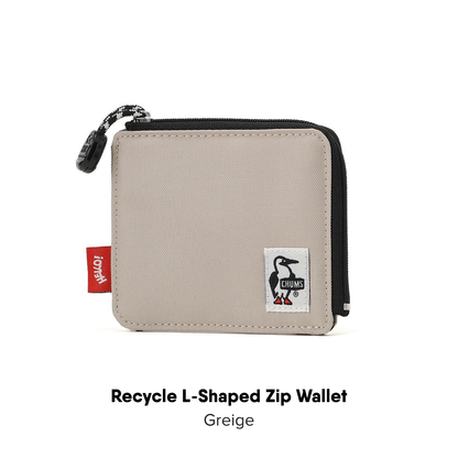 Recycle L-Shaped Zip Wallet | CHUMS