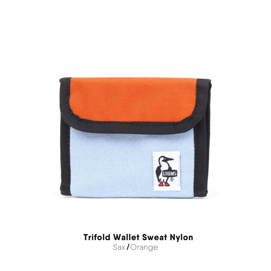 Trifold Wallet Sweat Nylon l CHUMS