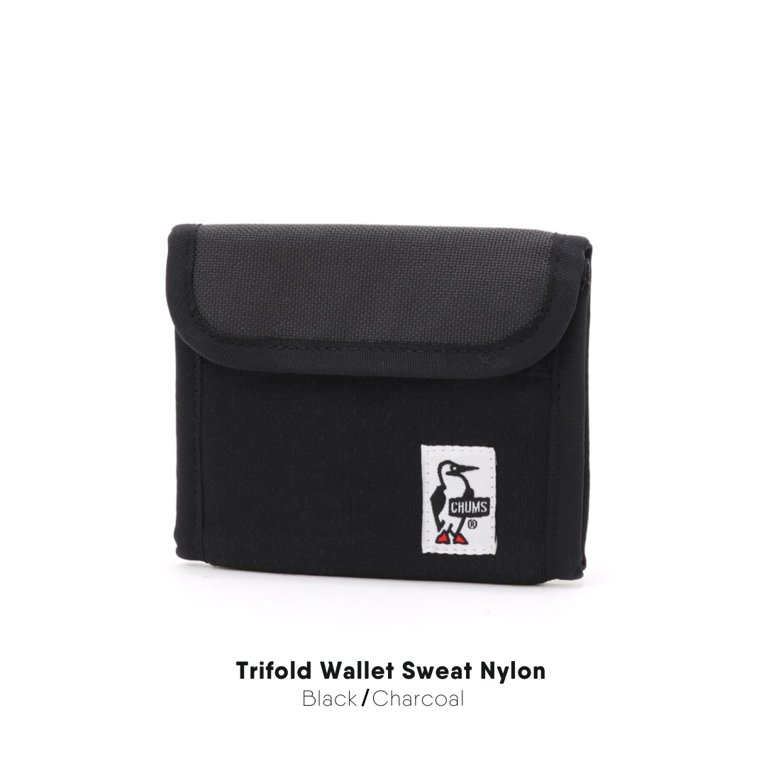 Trifold Wallet Sweat Nylon l CHUMS
