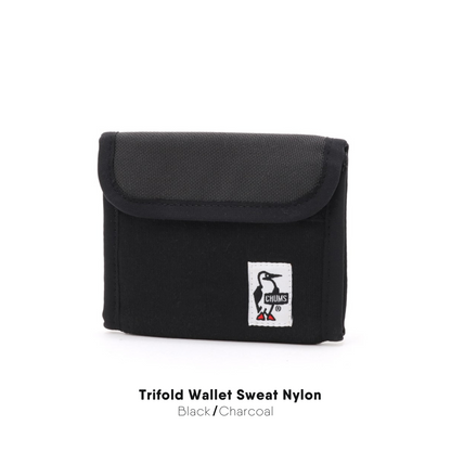 Trifold Wallet Sweat Nylon l CHUMS