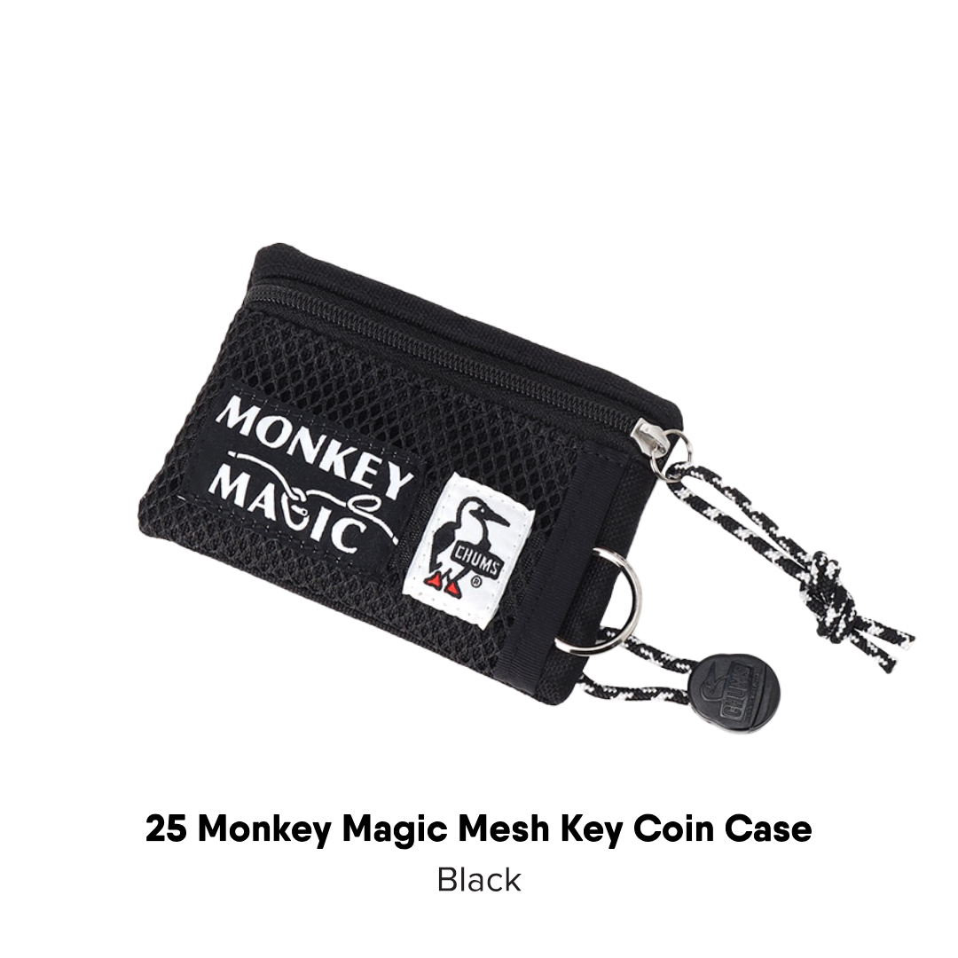 25 Monkey Magic Mesh Key Coin Case | CHUMS