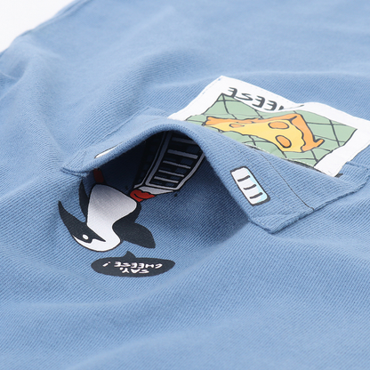 Instant Camera Pocket Brushed L/S T-Shirt | CHUMS