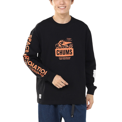 Space Booby Brushed L/S T-Shirt | CHUMS