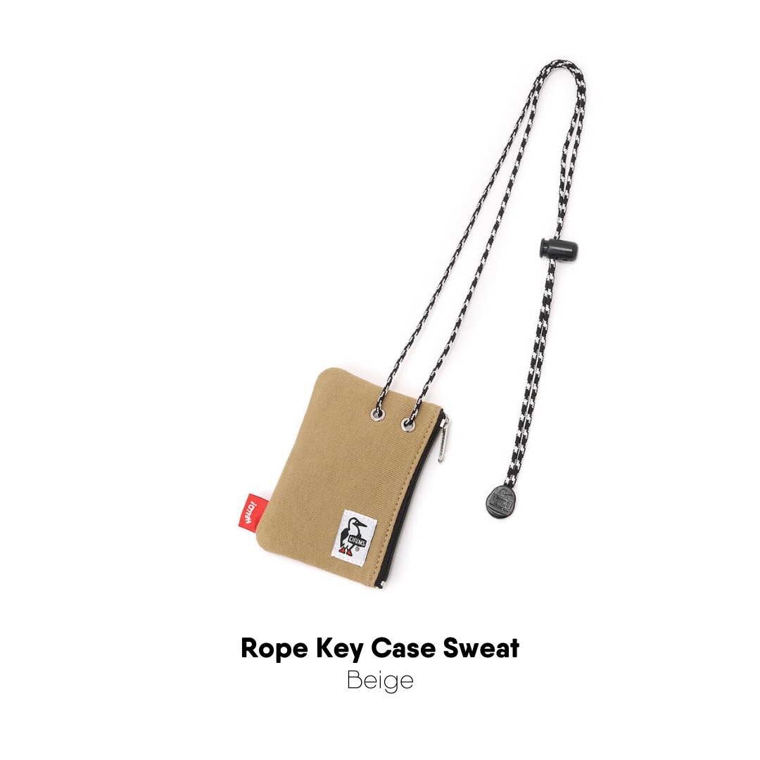 Rope Key Case Sweat | CHUMS กระเป๋าคล้องคอใบเล็กชัมส์