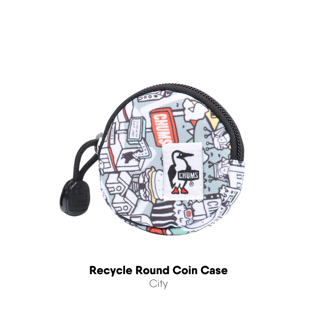 Recycle Round Coin Case l CHUMS