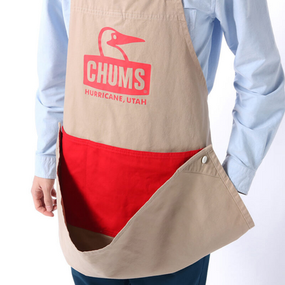 Booby Face Apron l CHUMS  ผ้ากันเปื้อนสีสันสดใส โดดเด่น