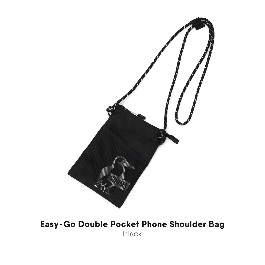 Easy-Go Double Pocket Phone Shoulder Bag I CHUMS