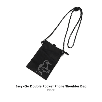 Easy-Go Double Pocket Phone Shoulder Bag I CHUMS