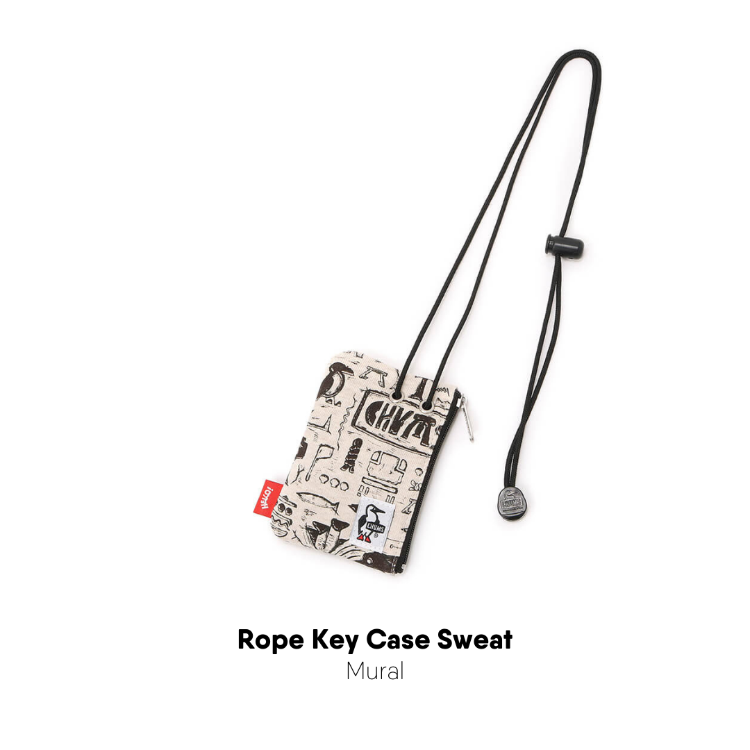 Rope Key Case Sweat | CHUMS กระเป๋าคล้องคอใบเล็กชัมส์