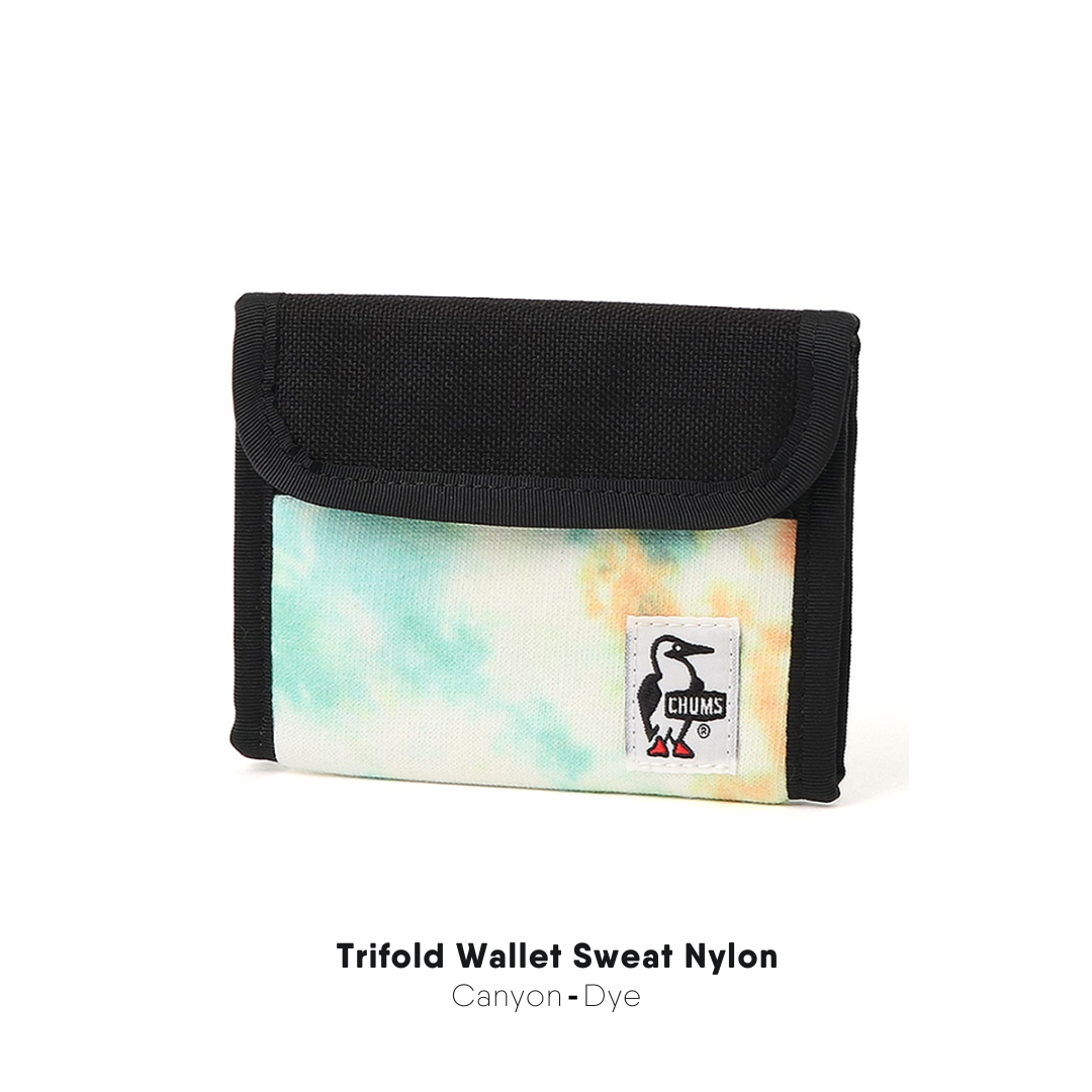 Trifold Wallet Sweat Nylon l CHUMS