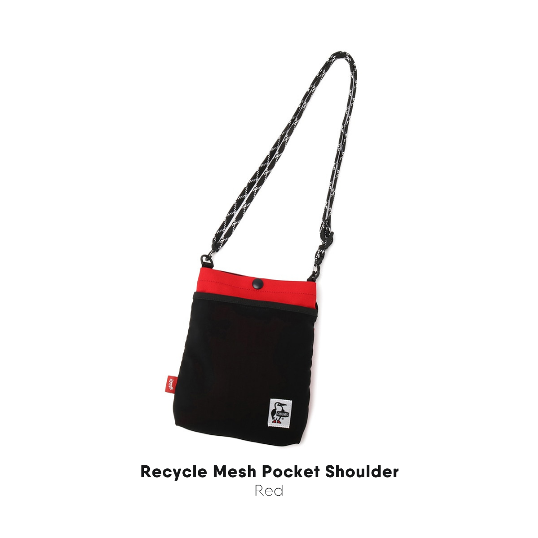 Recycle Mesh Pocket Shoulder | CHUMS