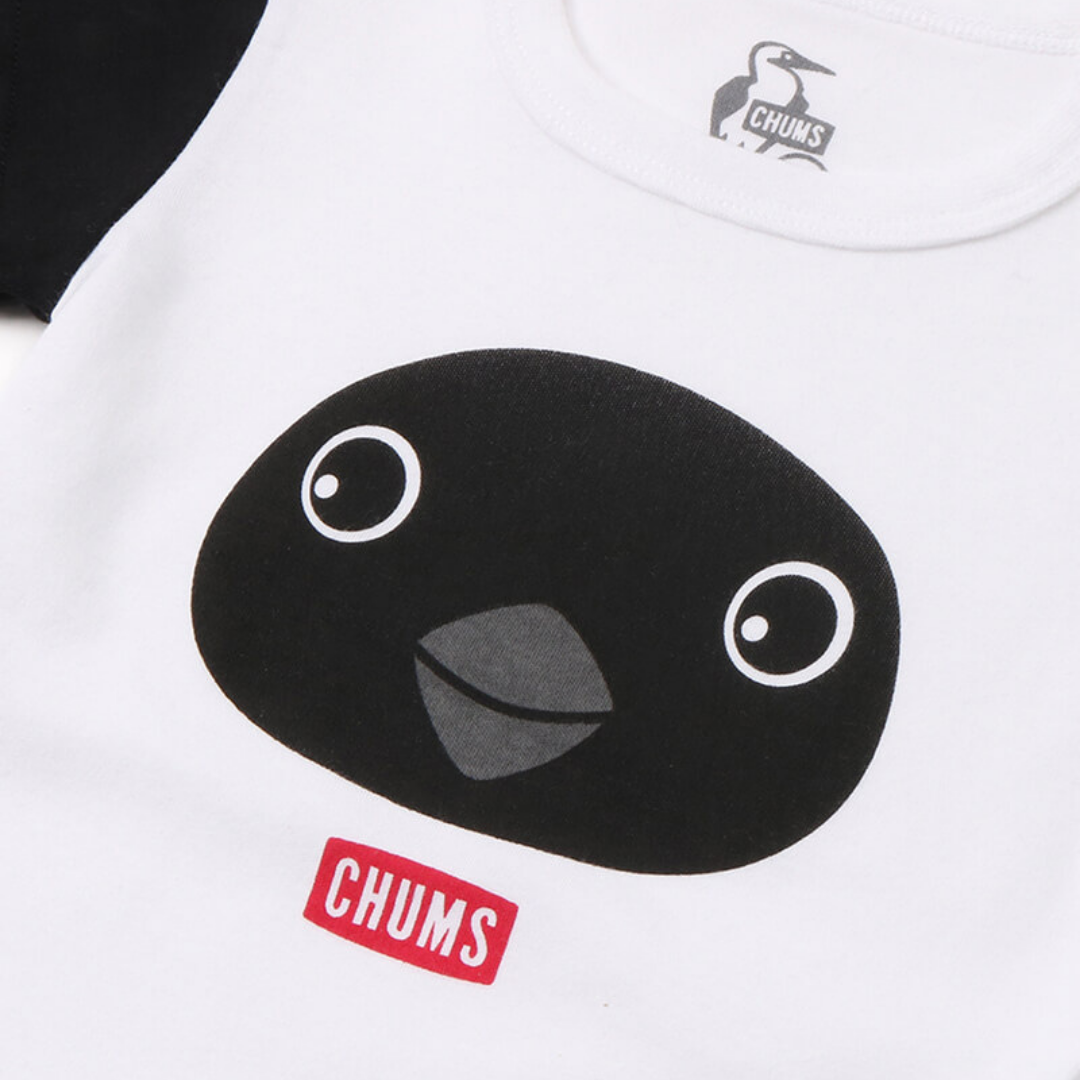 CHUMS Baby Booby Rompers / ชุดจั๊มสูท รอมเปอร์ แขนสั้น สําหรับเด็กทารกแรกเกิด อายุ 0-1 ขวบ newborn ผ้าฝ้าย ชัมส์