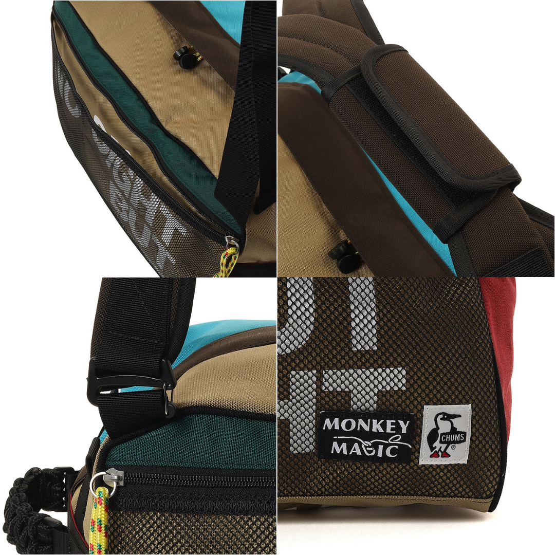 26 Monkey Magic Mesh Pocket Small Boston 35 l CHUMS