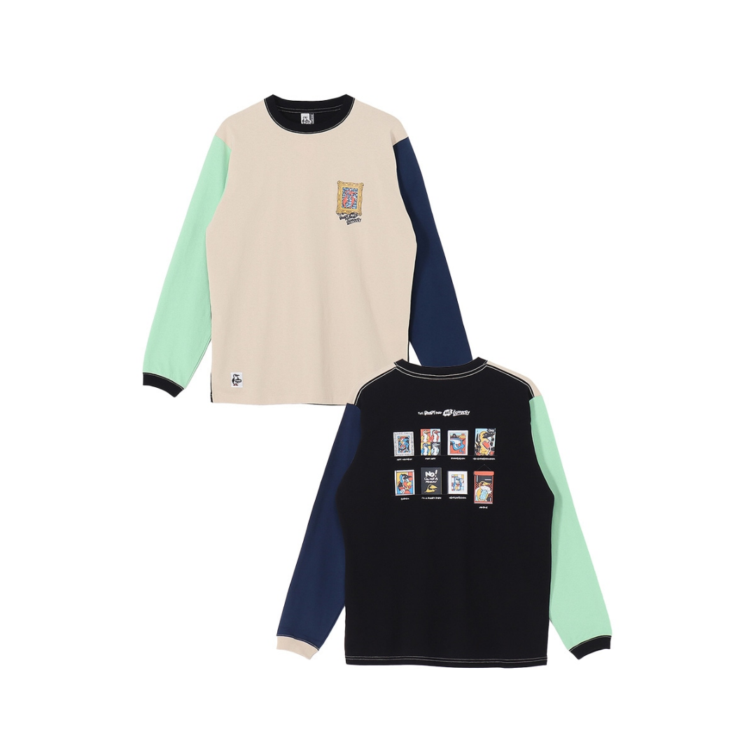 Art Booby Brushed L/S T-Shirt l CHUMS