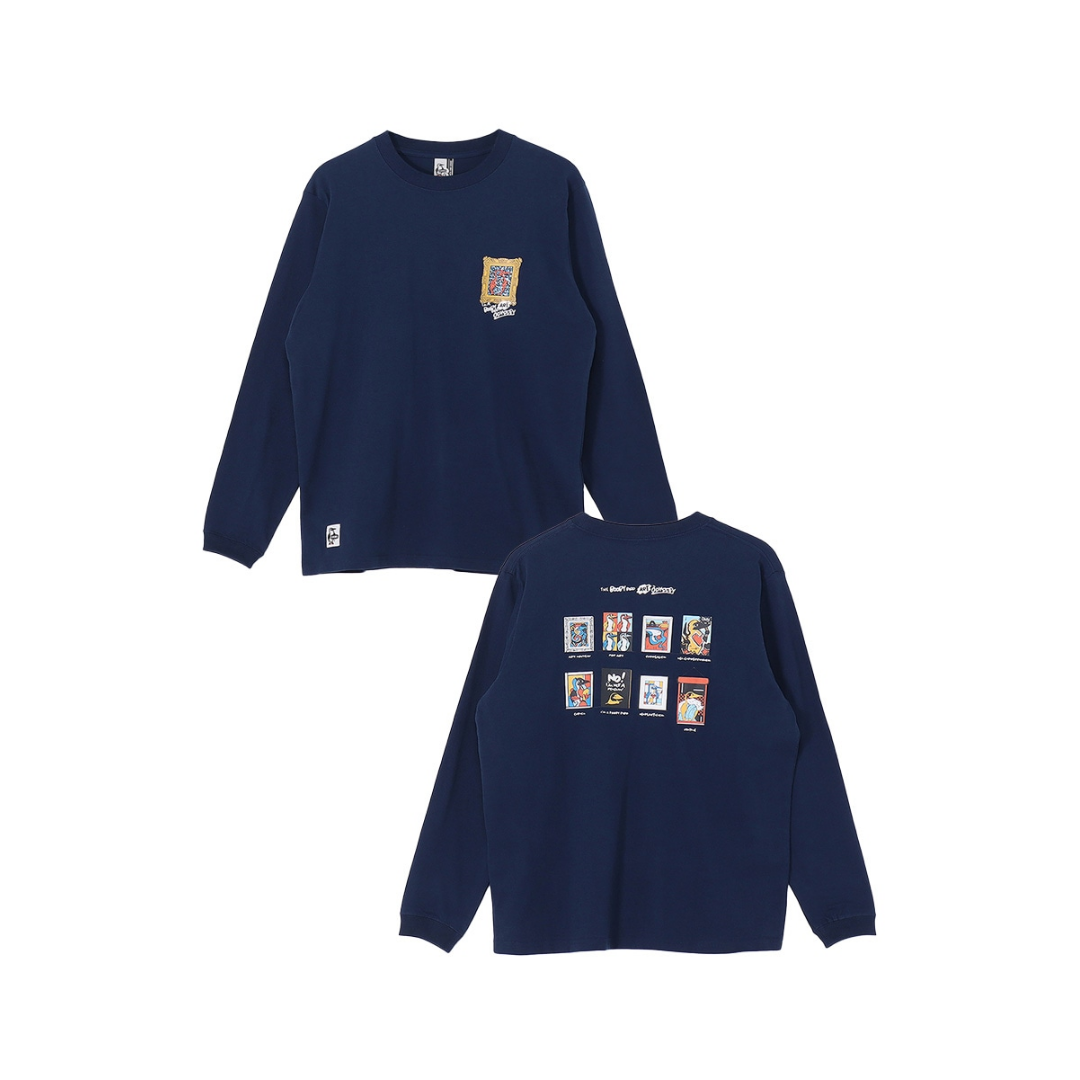 Art Booby Brushed L/S T-Shirt l CHUMS