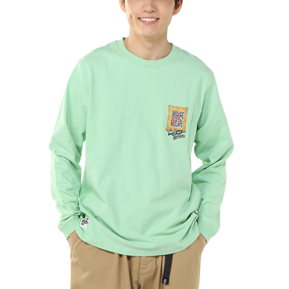 Art Booby Brushed L/S T-Shirt l CHUMS