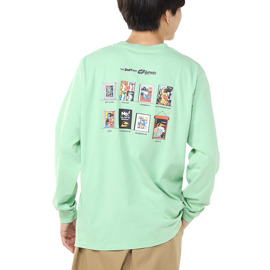 Art Booby Brushed L/S T-Shirt l CHUMS