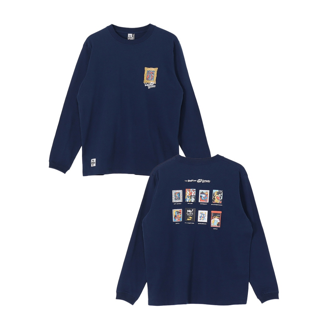Art Booby Brushed L/S T-Shirt l CHUMS
