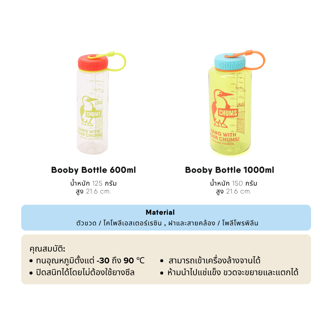 Booby Bottle 1000ml l CHUMS