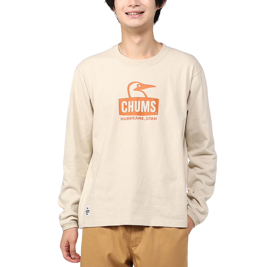 Booby Face Brushed L/S T-Shirt l CHUMS